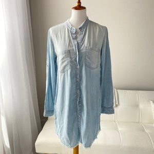 Denim Shirt Dress